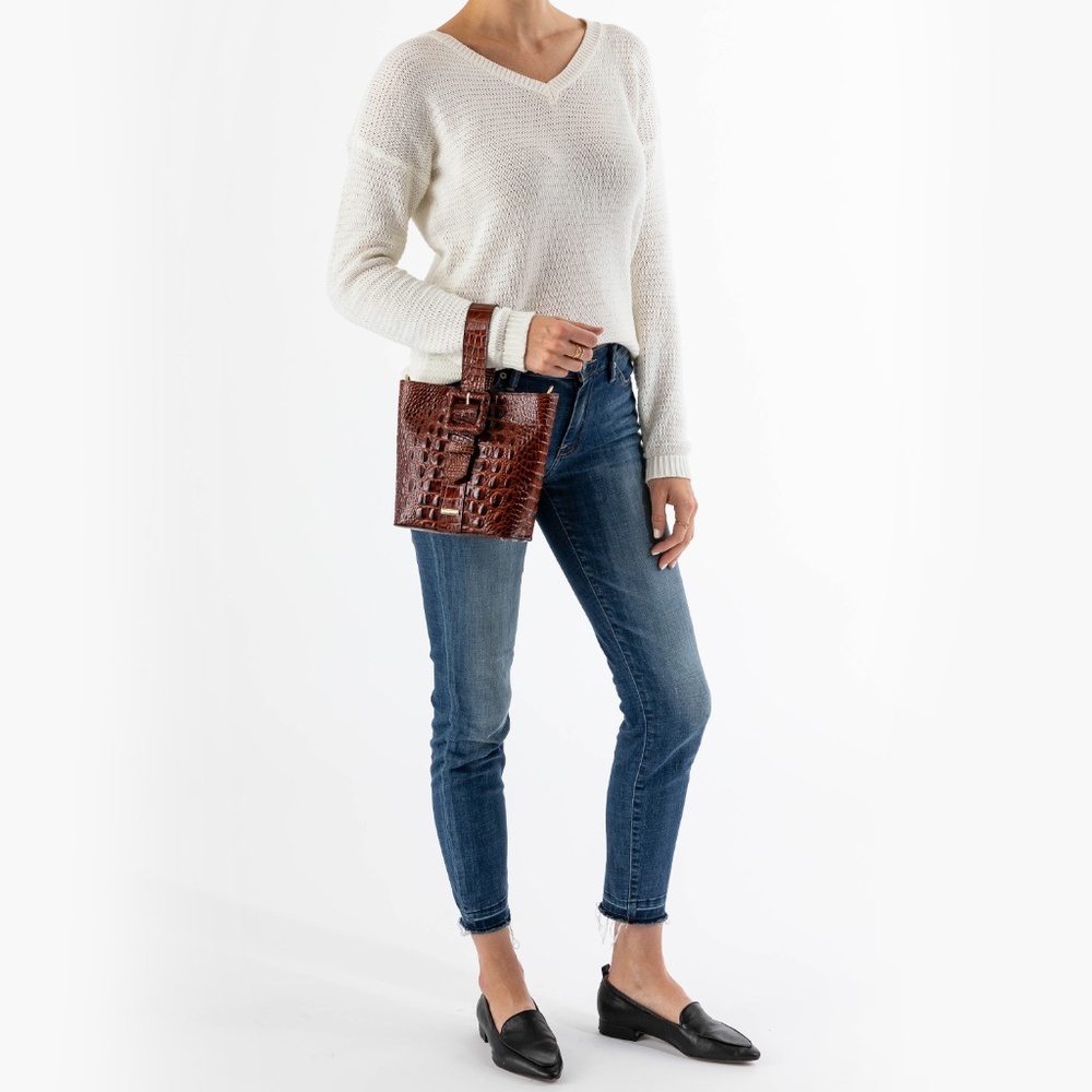 BRAHMIN Faith Melbourne Bucket Bag - Picture 4 of 5